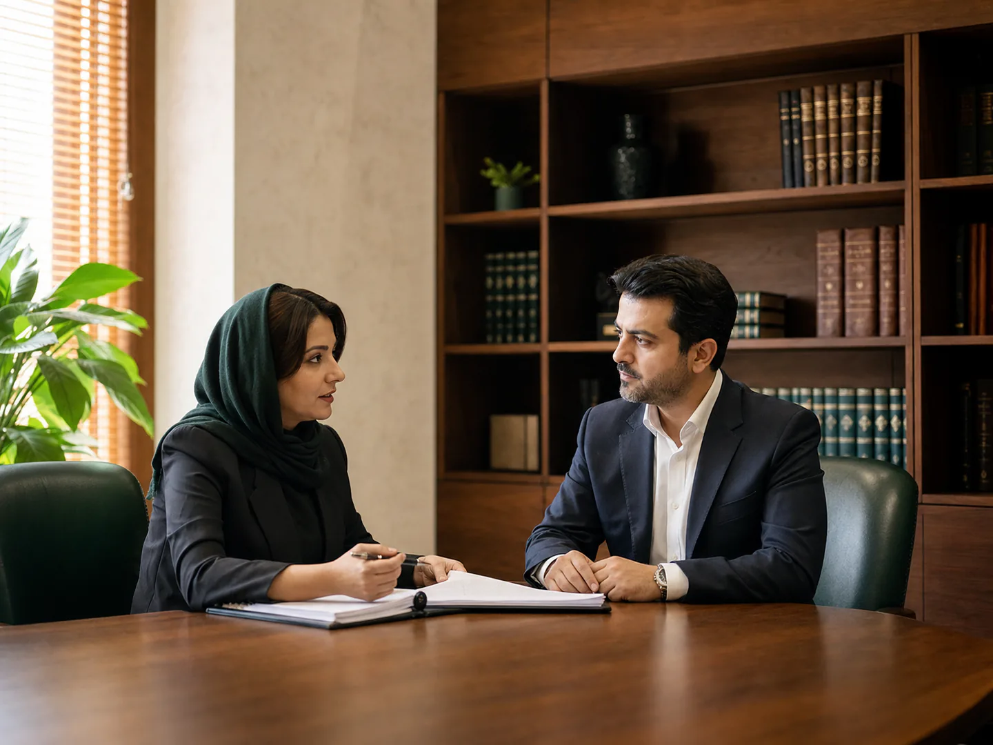 گفتوگوی دو وکیل ایرانی