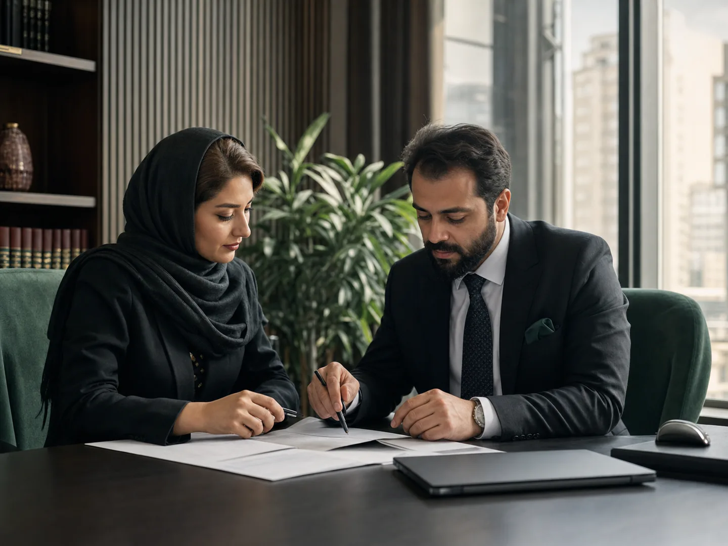پسزمینه دفتر حقوقی
